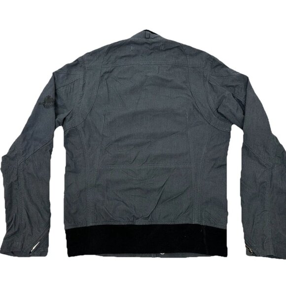 NWT - Diesel 100% Drizzle Proof JIFTIMON Multi-Pocket Bomber Jacket - Gray - XL - Picture 11 of 14